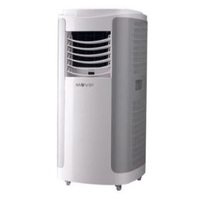 Muvip Aire Acondicionado Portatil 3000 Frigorias 1300W - Pantalla Tactil Superior - Control Remoto - Funciones de Climatizacion