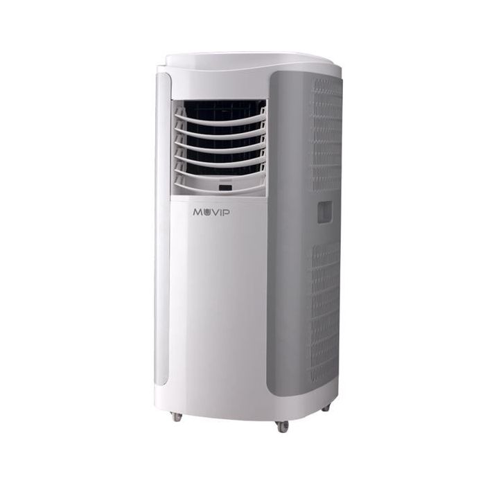 Muvip Aire Acondicionado Portatil 3000 Frigorias 1300W - Pantalla Tactil Superior - Control Remoto - Funciones de Climatizacion