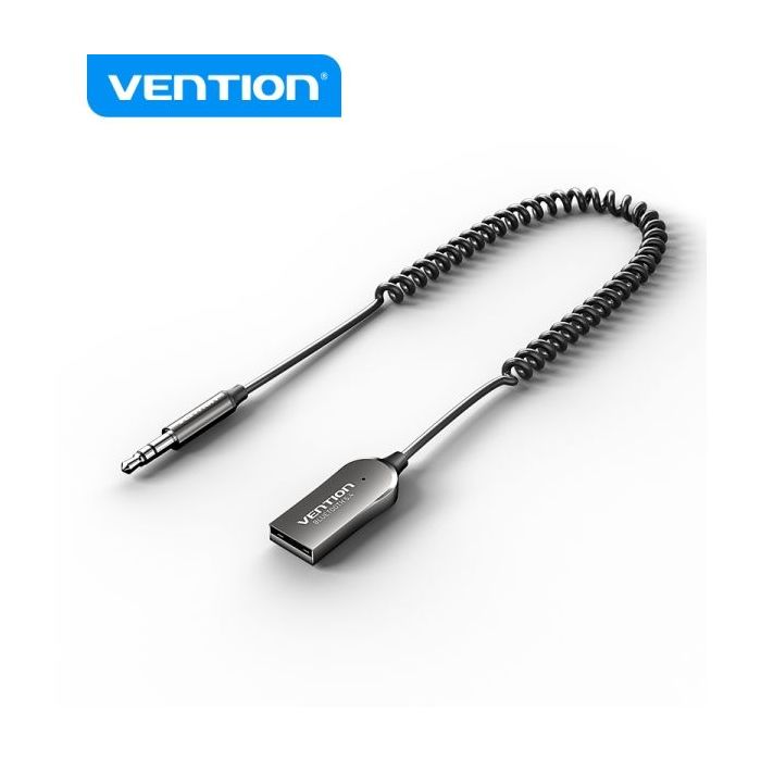 Vention USB Coche Bluetooth 5.4 Audio Receiver - Llamadas Manos Libres - Audio Hi-Fi - Emparejamiento Dual - Plug - Play - Color