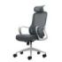 Oqonos Cherg 008 Silla de Oficina Ergonomica con Reposacabezas Cervical Ajustable, Respaldo de Malla Transpirable, Piston de Gas
