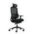 Oqonos Cherg 018 Silla de Oficina Ergonomica con Reposacabezas Cervical Ajustable, Mecanismo Autobalanceado, Reposabrazos 4D, As