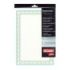 Apli Pack de 25 Hojas de Papel Certificado - Diseño de Concha - 115gr - Ideal para Certificados y Diplomas - Compatible con Impr