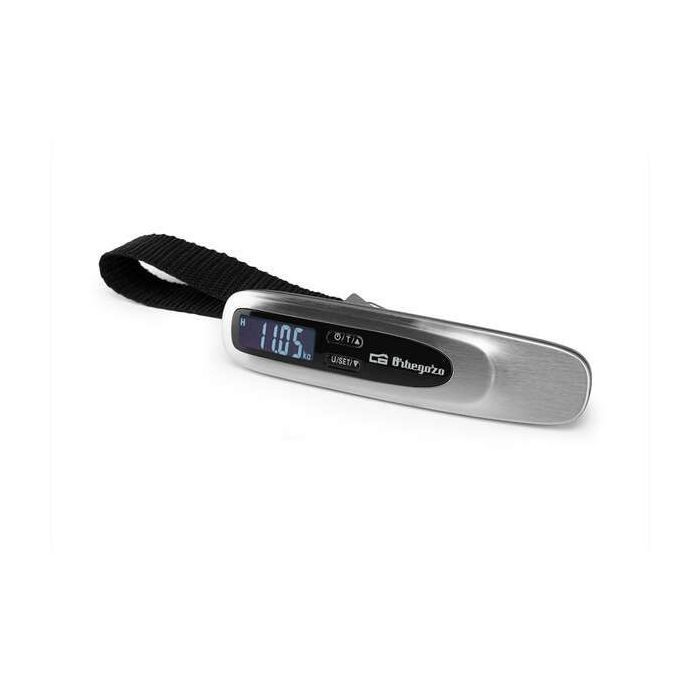 Orbegozo PC 4200 Peso Maletas Compacto - Preciso y Ligero - Ajuste de Objetivo de Peso - Materiales Resistentes - Sensor de Alta