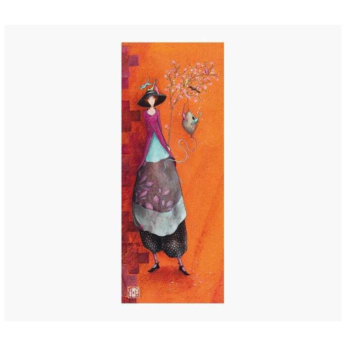 Pictura Gaëlle Boissonnard Marcapaginas Ancho - 5.5x14cm - Embolsada Individualmente en Celofan - Impresas en Papel con Certific
