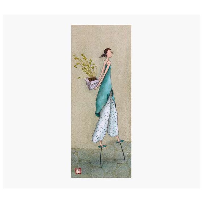 Pictura Gaëlle Boissonnard Marcapaginas Ancho - 5.5x14cm - Embolsada Individualmente en Celofan - Impresas en Papel con Certific