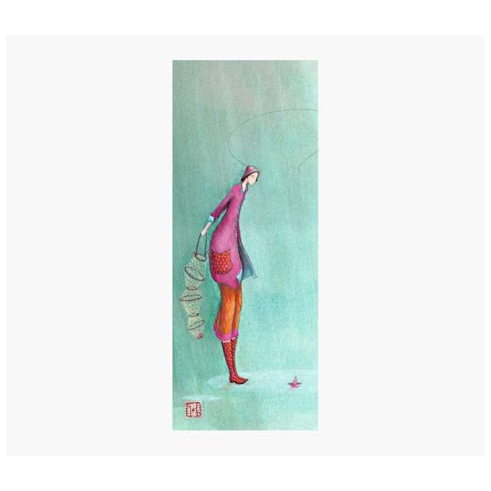 Pictura Gaëlle Boissonnard Marcapaginas Ancho - 5.5x14cm - Embolsada Individualmente en Celofan - Impresas en Papel con Certific