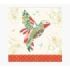 Pictura Tarjeta Arabesque - 16x16cm - Tematica Colibri - Tarjeta Triptica sin Envoltorio - Incluido Sobre Blanco - Papel con Cer