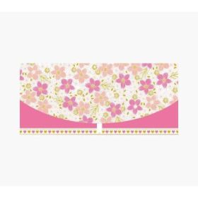 Pictura Tarjeta Money Cards - Tarjeta de Regalo Tipo Sobre - 21.3x9.6cm - Tematica de Flores - Embolsada Individualmente en Celo