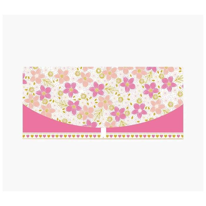 Pictura Tarjeta Money Cards - Tarjeta de Regalo Tipo Sobre - 21.3x9.6cm - Tematica de Flores - Embolsada Individualmente en Celo