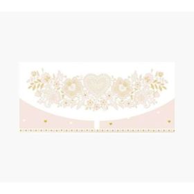 Pictura Tarjeta Money Cards - Tarjeta de Regalo Tipo Sobre Horizontal - Tematica Corazones y Flores - 21.3x9.6cm - Embolsada Ind