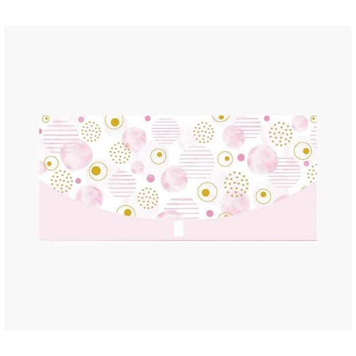 Pictura Tarjeta Money Cards - 21.3x9.6cm - Diseño Elegante de Circulos - Incluye Sobre Blanco - Certificacion FSC