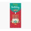 Pictura Tarjeta Money Cards - 9.6x21.3cm - Tematica Tarta de Cumpleaños - Embolsada Individualmente - Incluye Sobre Blanco - Pap