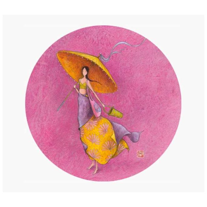 Pictura Gaëlle Boissonnard Iman Redondo - 56 mm - Impresas en Papel con Certificacion FSC