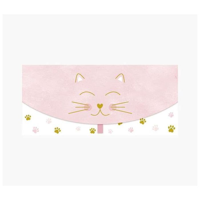 Pictura Tarjeta Money Cards - Tarjeta de Regalo Tipo Sobre Horizontal - Tematica Gatos - 21.3x9.6cm - Embolsada Individualmente