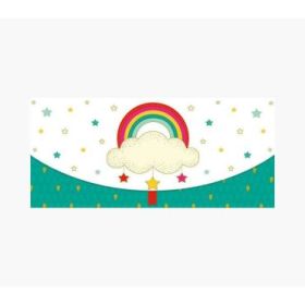 Pictura Tarjeta Money Cards - Tarjeta de Regalo Tipo Sobre Horizontal - Tematica Arcoiris - 21.3x9.6cm - Embolsada Individualmen