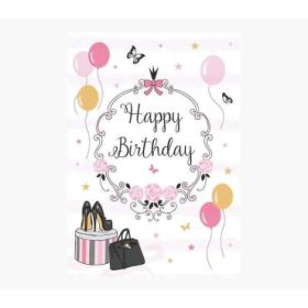 Pictura Tarjeta Zig-Zag - 16x16cm - Tematica Fiesta - Tarjeta Triptica sin Envoltorio - Incluye Sobre Blanco - Papel con Certifi