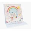 Pictura Tarjeta 3D Pop-Up - 16x16cm - Tematica Cielo - Embolsada Individualmente - Incluye Sobre Blanco - Papel con Certificacio