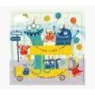 Pictura Tarjeta Puzzle Monstruos de 25 Piezas + Tarjeta Plegada - Troquelado - 15.5x15.5cm - Incluye Sobre Blanco y Envoltorio d