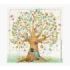 Pictura Tarjeta Puzzle - 15.5x15.5cm - Tematica Arbol Casa - 25 Piezas - Incluye Tarjeta Plegada y Sobre Blanco - Certificacion