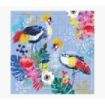 Pictura Tarjeta Puzzle - 15.5x15.5cm - Tematica de Grullas - 49 Piezas - Incluye Tarjeta Plegada y Sobre Blanco - Certificacion