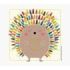 Pictura Tarjeta Puzzle - 25 Piezas - Tematica Erizo - 15.5x15.5cm - Incluye Tarjeta Plegada - Embolsada en Celofan - Incluye Sob