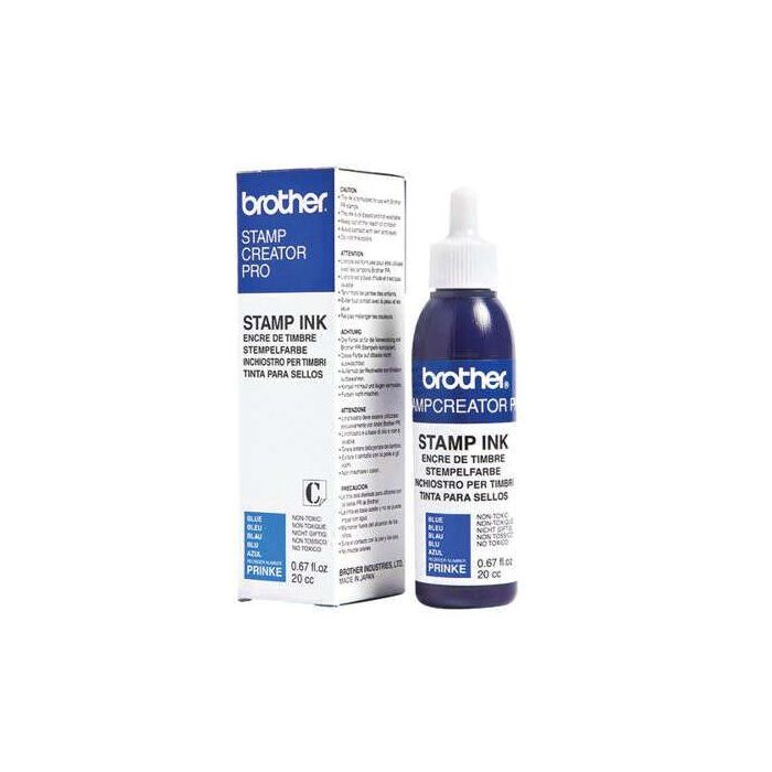 Brother Bote de Tinta Azul para Maquina de Sellos SC2000 20cc
