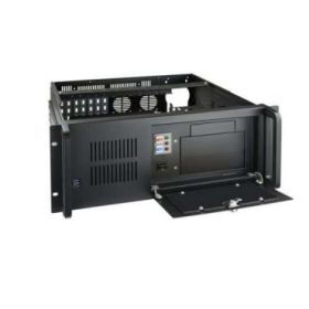 Tooq Caja ATX de 4U para Montaje en Rack de 19  - 9x HDD3,5 + 2x HDD5.25 - Ventilador 120mm + 2 Ventiladores 80mm - 2x USB 3.0 -
