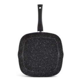 Orbegozo Sarten Grill Natural - Aluminio Forjado Antiadherente - Cocina Sana y Practica - Sistema de Induccion Total