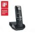 Gigaset Comfort 550 Telefono Inalambrico Dect - Identificador de Llamadas - Manos Libres - Control de Volumen - Color Negro