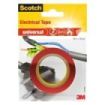 Scotch Cinta Aislante - 10m x 15mm - Color Rojo