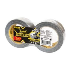 Scotch Universal Cinta Adhesiva Americana - 48mm x 25m - Color Plata