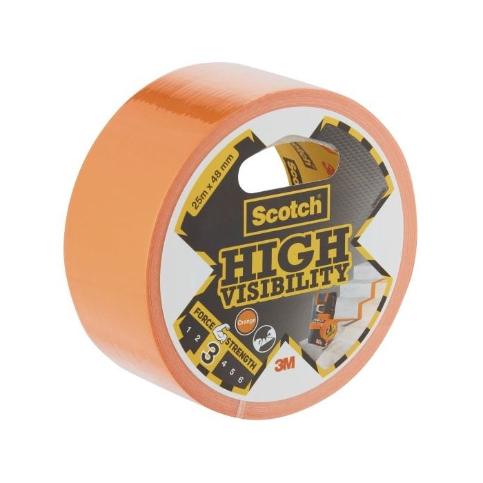 Scotch Cinta Adhesiva Americana - 25M X 48mm - Color Naranja