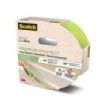 Scotch Premium Protect Cinta de Enmascarar - 36mm x 50m - 70% PEFC - Color Verde