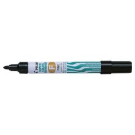 Pilot Super Color Rotulador Permanente Multisuperficie - Punta Fina de Fibra Conica - Tinta Base Alcohol Libre de Xileno - Cuerp