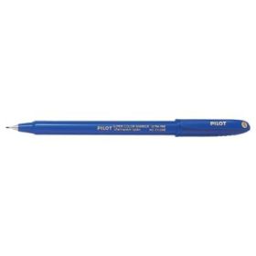 Pilot Super Color Rotulador Permanente Ultra Fino - Punta de Poliacetal 1mm - Libre de Xileno - Color Azul
