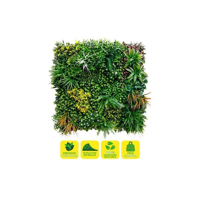 Sungarden Jardin Vertical Serie Petalario 100x100cm - Color Verde