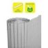 SunGarden Cañizo Plastico Doble Cara 1x3m - Color Gris Claro