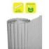 SunGarden Cañizo Plastico Doble Cara 1.5x3m - Color Gris Claro