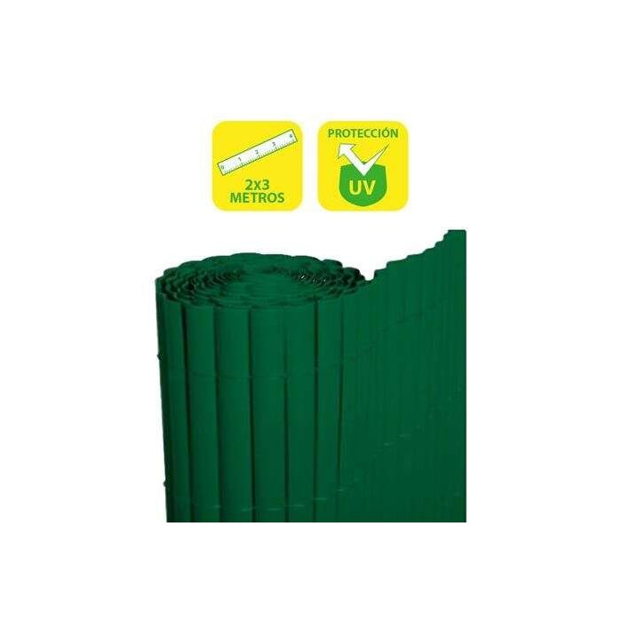 SunGarden Cañizo Plastico Doble Cara 2x3m - Color Verde