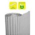 SunGarden Cañizo Plastico Doble Cara 2x3m - Color Gris Claro