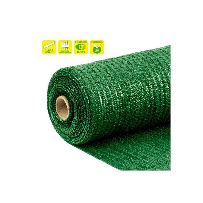 Sungarden Malla de Sombreo 1.5x50m - Color Verde
