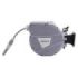 Sungarden SG0164 Manguera 10 Metros - Recogedor Automatico con Guia - Soporte Para Instalacion en Pared - Giro 180 - Color Gris