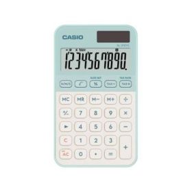 Casio SL-310YC Calculadora de Bolsillo con Pantalla LCD de 10 Digitos - Calculo de Impuestos - Alimentacion Solar y Pilas - Comp