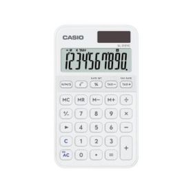 Casio SL-310YC Calculadora de Bolsillo con Pantalla LCD de 10 Digitos - Calculo de Impuestos - Alimentacion Solar y Pilas - Comp