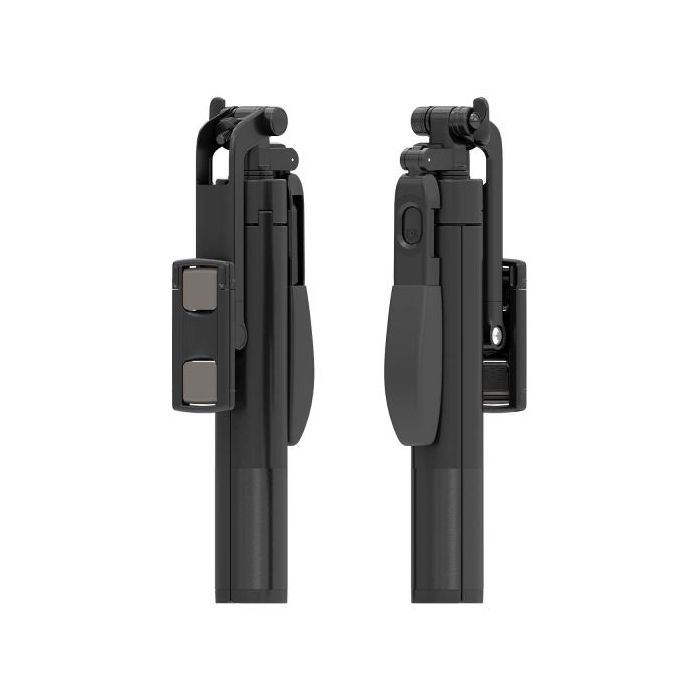 Aisens Palo Tripode para Selfie con Mando a Distancia Bluetooth 3 en 1 - Color Negro