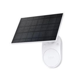 TP-Link Tapo A201 Panel Solar con Soporte para Camaras - 2.5W - Cable 4m - IP65 - Incluye Accesorios de Montaje - Color Blanco y