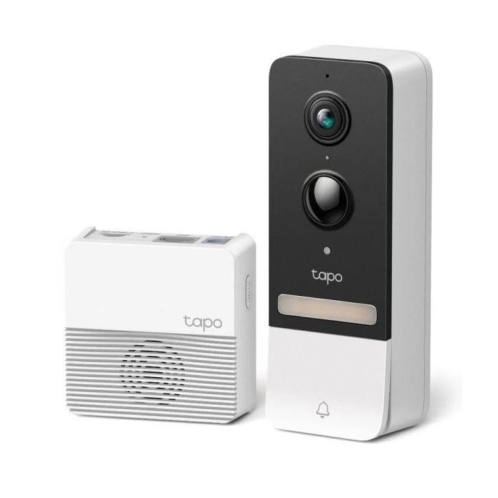 TP-Link Tapo D230S1 Timbre Inteligente con Video 2K 5MP - Vision Nocturna - Angulo de Vision de 160º - Bateria de Larga Duracion