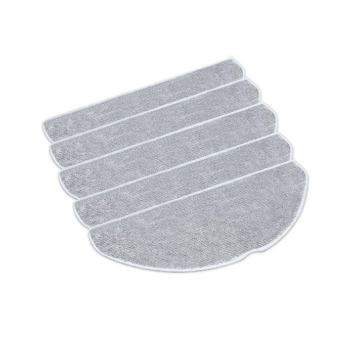 TP-Link Tapo RVA301 Pack de 5 Mopas de Fregado para Robot Aspirador - Lavables - Reutilizables - Color Gris