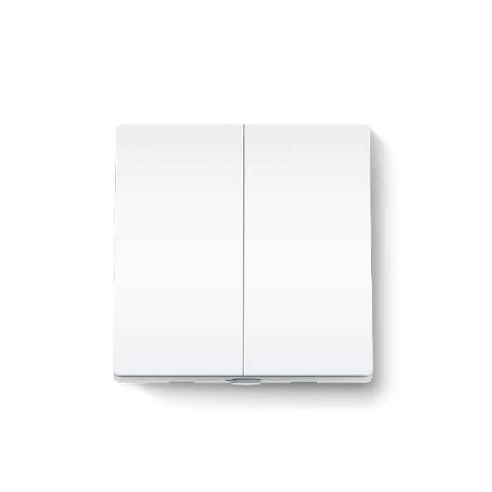 TP-Link Tapo S220 Interruptor Doble de Luz Inteligente WiFi - Control por App - Control por Voz - Horario Programable - Facil In