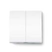 TP-Link Tapo S220 Interruptor Doble de Luz Inteligente WiFi - Control por App - Control por Voz - Horario Programable - Facil In